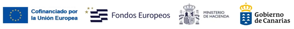 Cofinanciado por la Unión Europea. Fondos Europeos. Ministerio de Hacienda. Gobierno de Canarias
